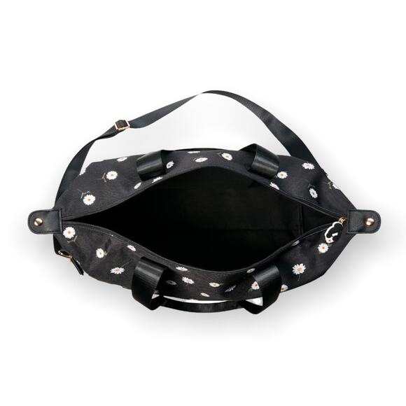 Alice + Olivia x Stacey Bendet Duffel Weekender Bag Daisy Print Ditsy Floral - Picture 2 of 4